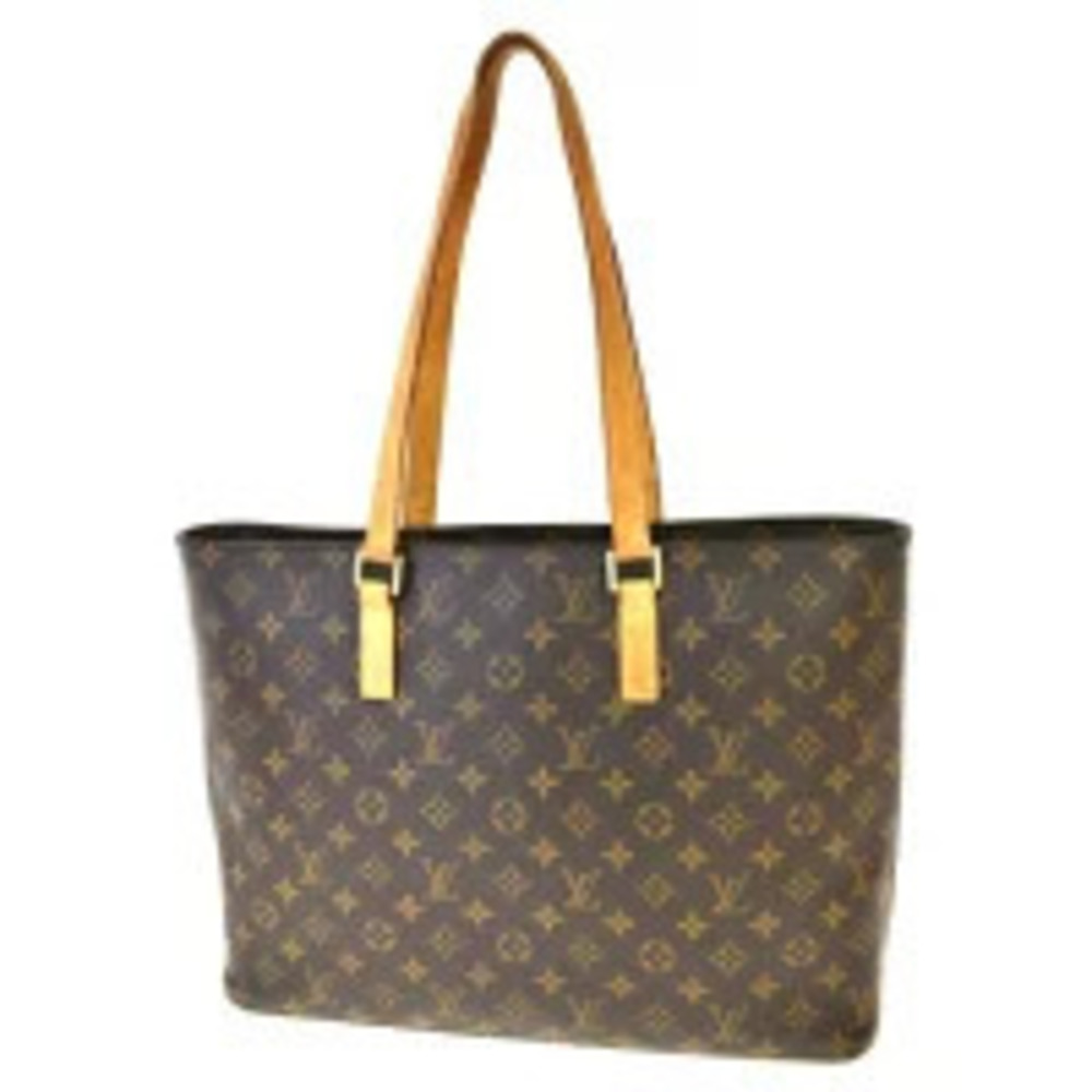 Louis Vuitton Luco Tote Bag Shoulder Monogram Leather